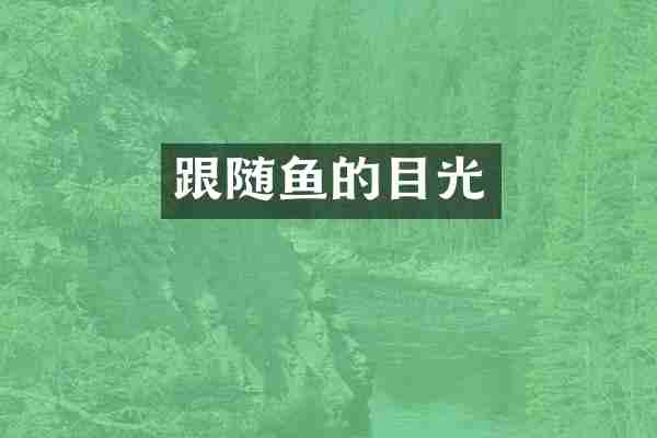 跟随鱼的目光